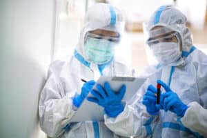 COVID-19 services doctors in PPE PromptMd